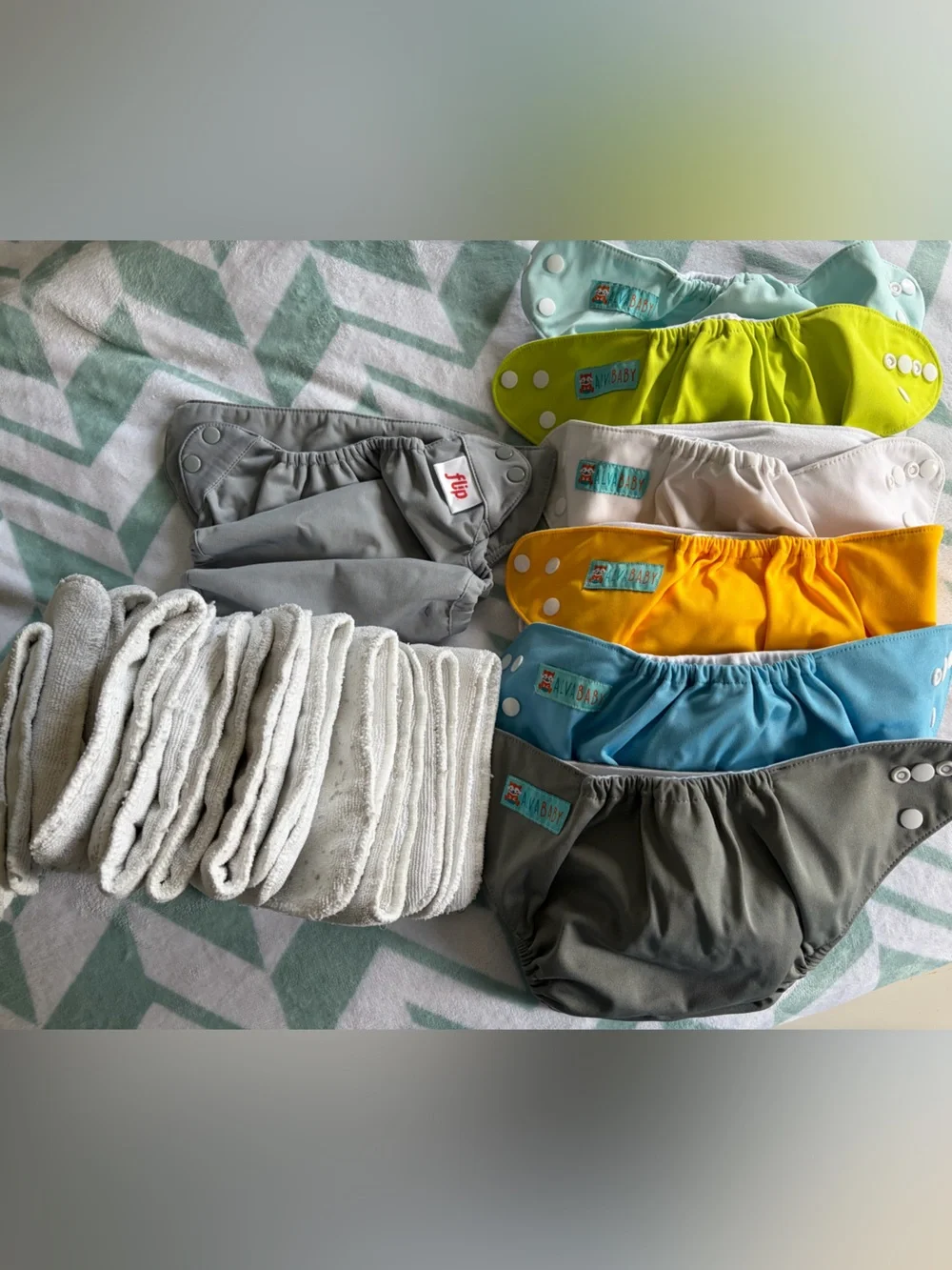 Reusable Cloth Diaper Covers - Multicolor Pack